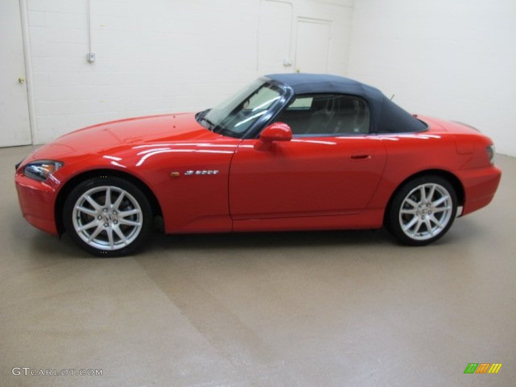 New Formula Red 2005 Honda S2000 Roadster Exterior Photo #76600126