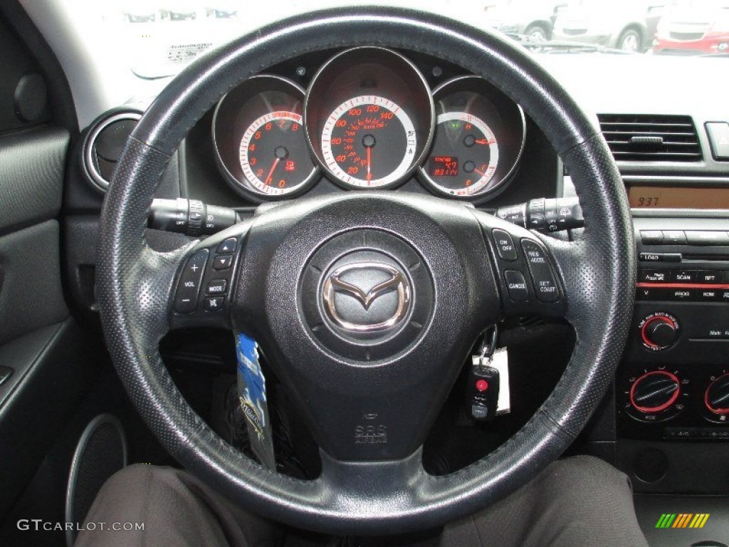 2006 Mazda MAZDA3 s Touring Hatchback Steering Wheel Photos