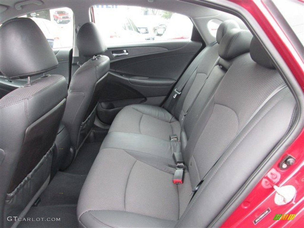 2011 Sonata Limited 2.0T - Venetian Red / Gray photo #9