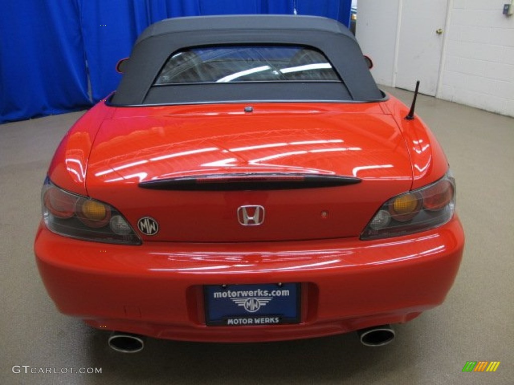 2005 S2000 Roadster - New Formula Red / Black photo #11