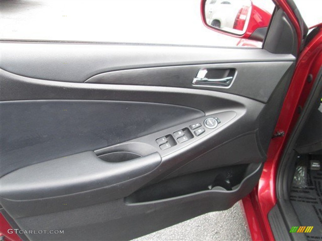 2011 Sonata Limited 2.0T - Venetian Red / Gray photo #11