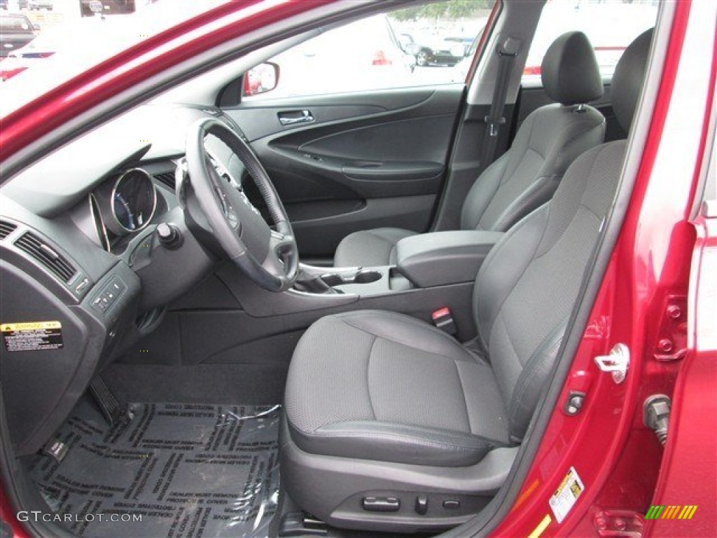 2011 Sonata Limited 2.0T - Venetian Red / Gray photo #12