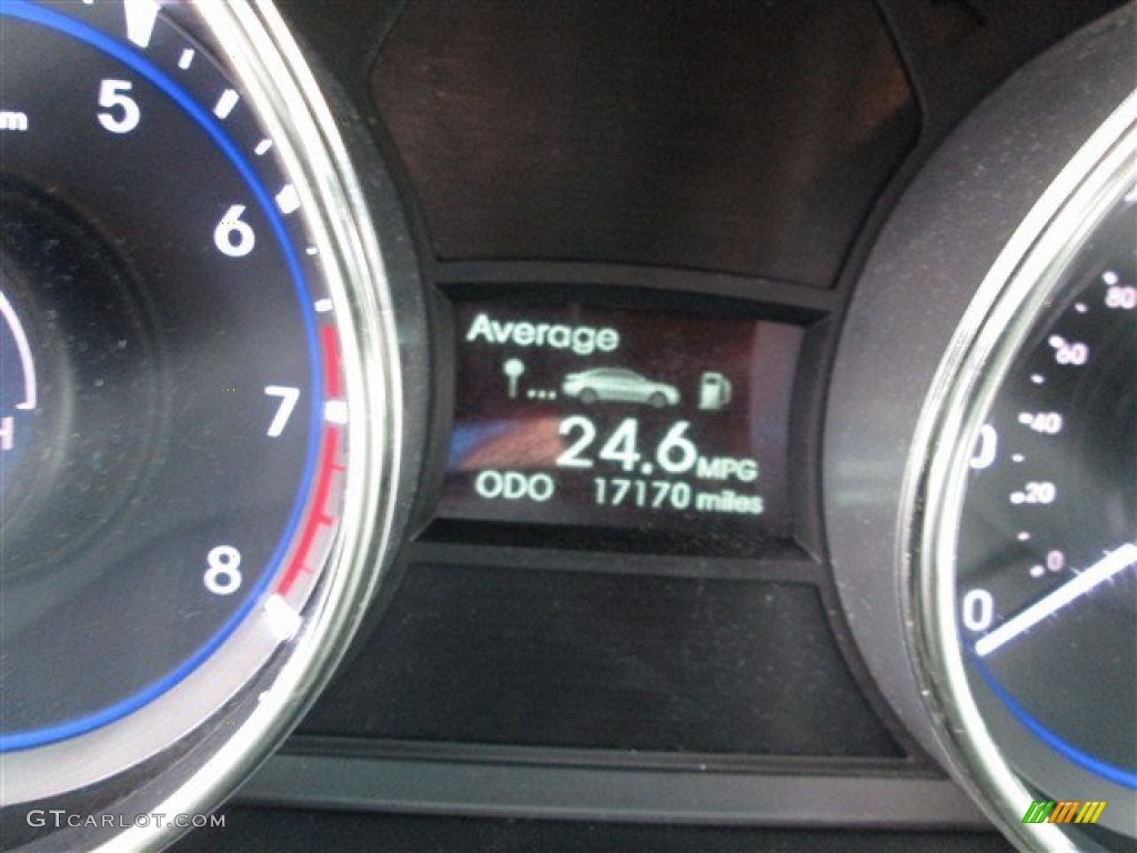2011 Sonata Limited 2.0T - Venetian Red / Gray photo #20