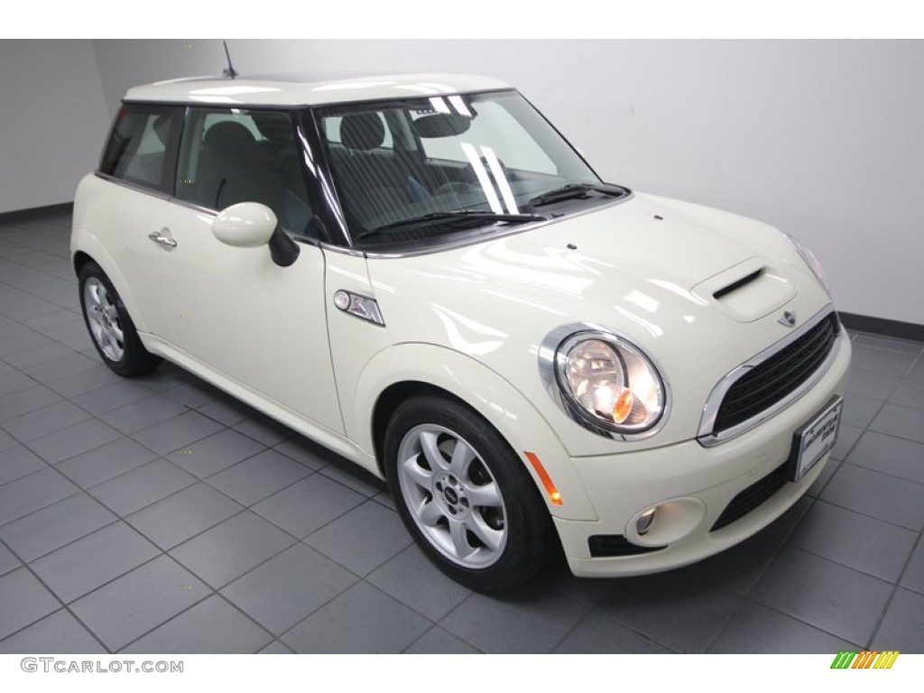 Pepper White 2009 Mini Cooper S Hardtop Exterior Photo #76601329