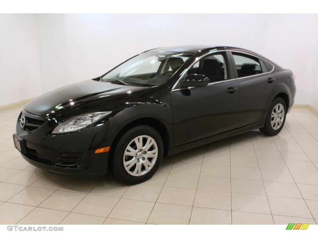 Ebony Black 2010 Mazda MAZDA6 i Sport Sedan Exterior Photo #76601530