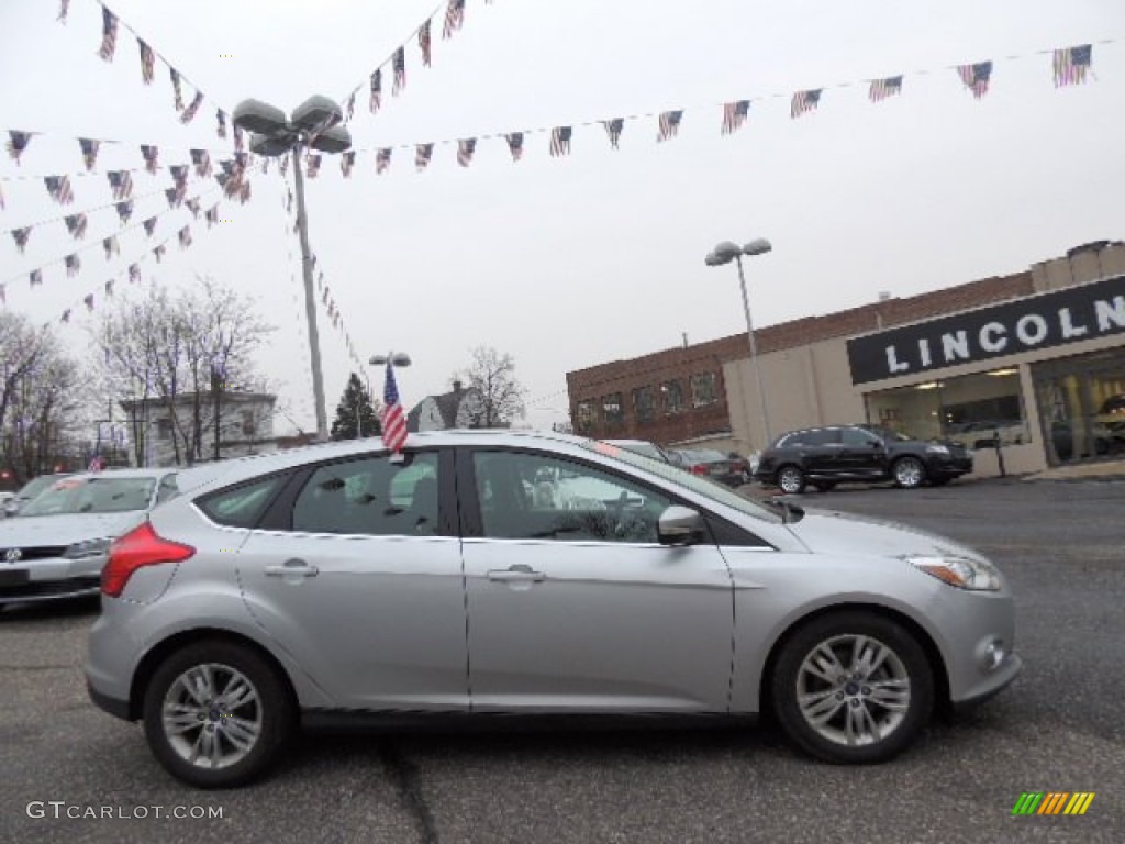 2012 Focus SEL 5-Door - Ingot Silver Metallic / Charcoal Black photo #5