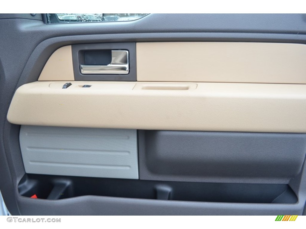 2013 F150 XLT SuperCab - Oxford White / Adobe photo #15