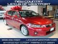 2011 Matador Red Mica Lexus CT 200h Hybrid Premium  photo #1