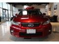 2011 Matador Red Mica Lexus CT 200h Hybrid Premium  photo #8