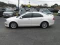 2010 White Platinum Tri-coat Metallic Ford Fusion SEL  photo #3