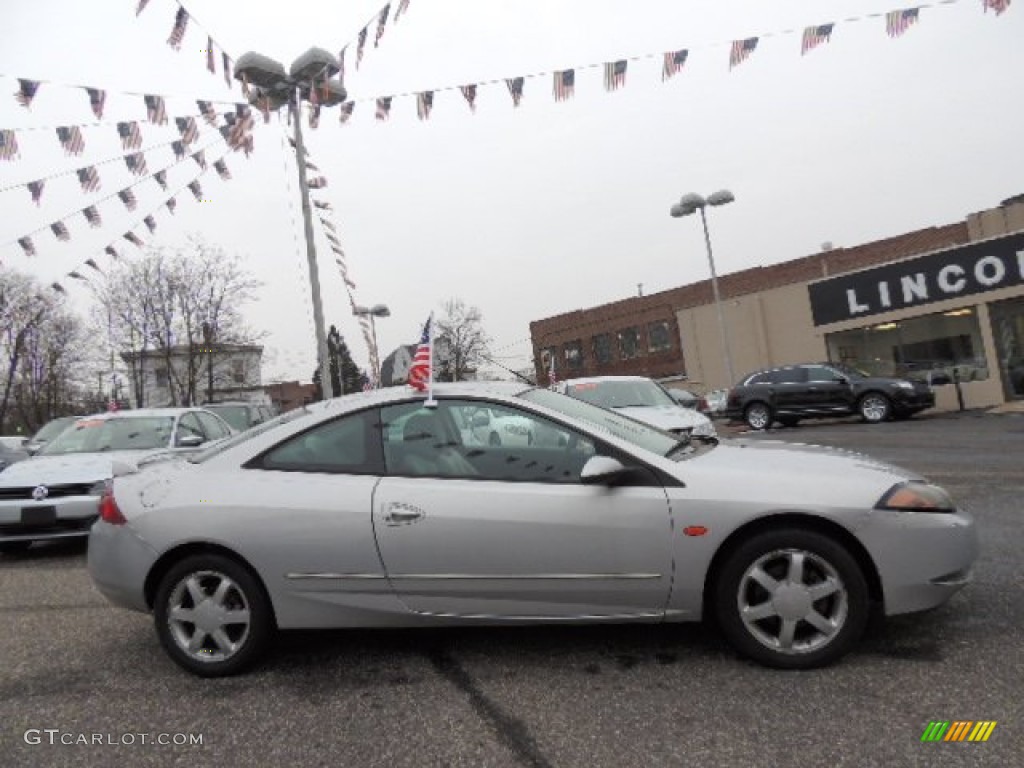 2000 Cougar V6 - Silver Frost Metallic / Graystone photo #5