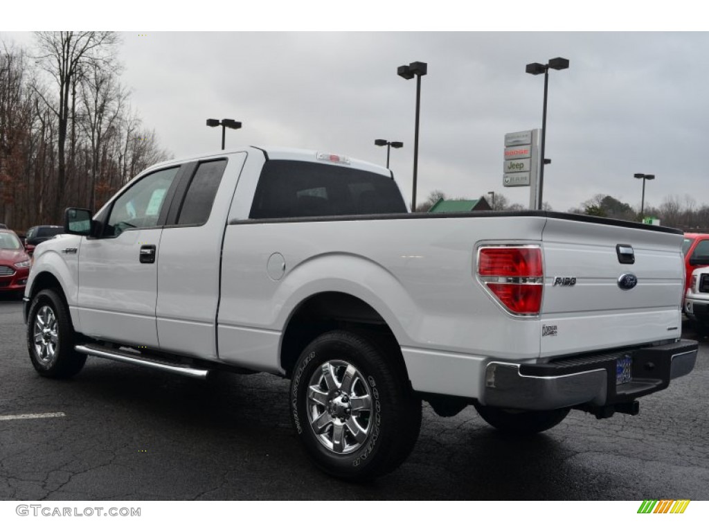 2013 F150 XLT SuperCab - Oxford White / Adobe photo #39