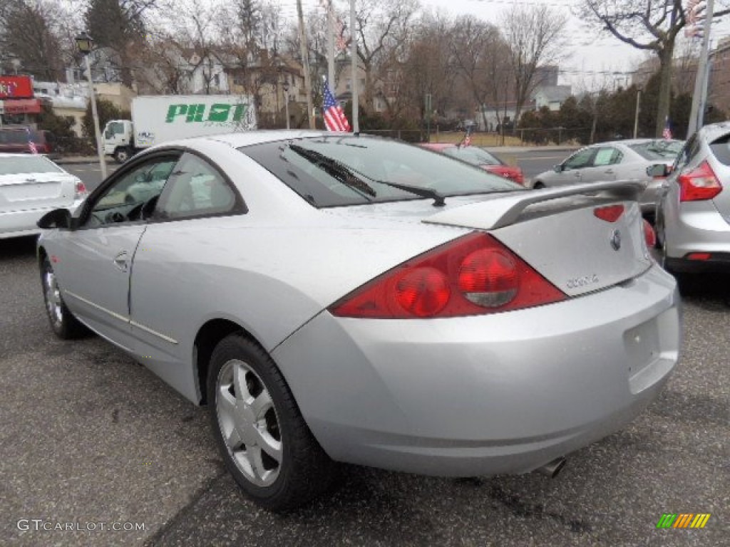 2000 Cougar V6 - Silver Frost Metallic / Graystone photo #9