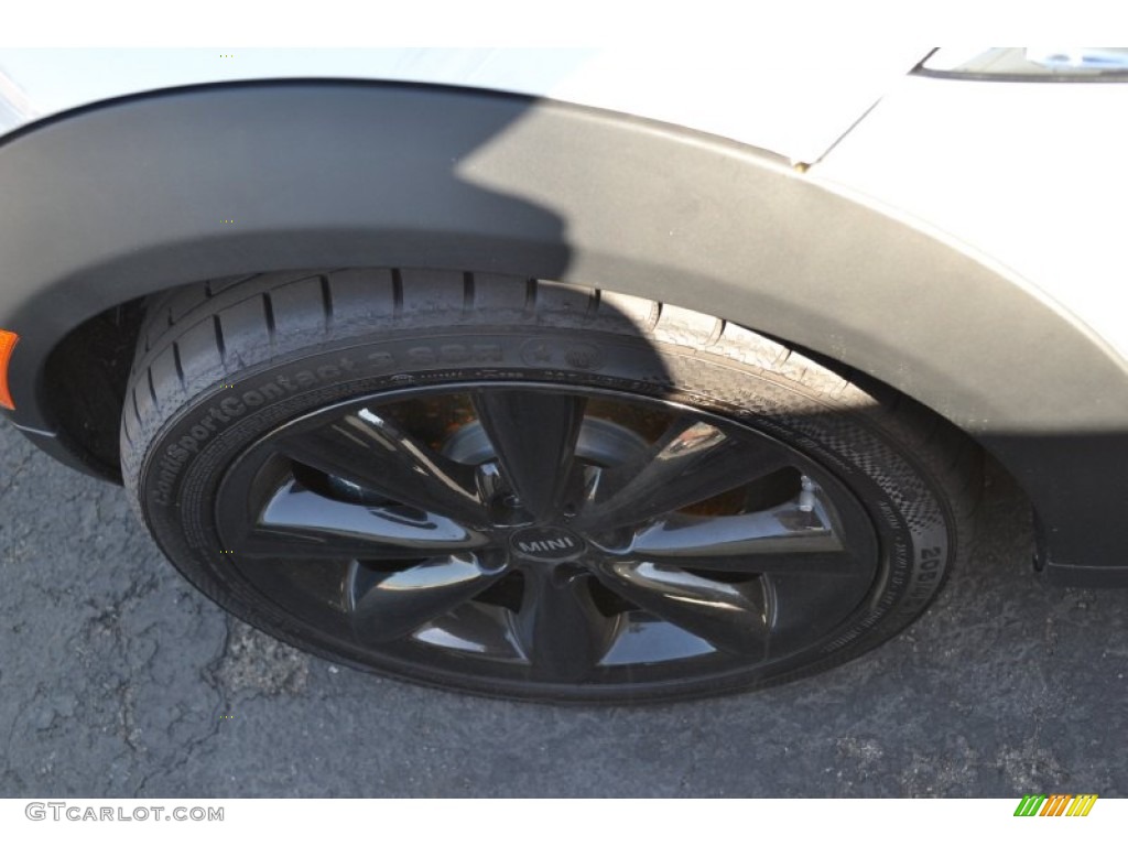 2013 Cooper S Hardtop - White Silver Metallic / Carbon Black photo #8