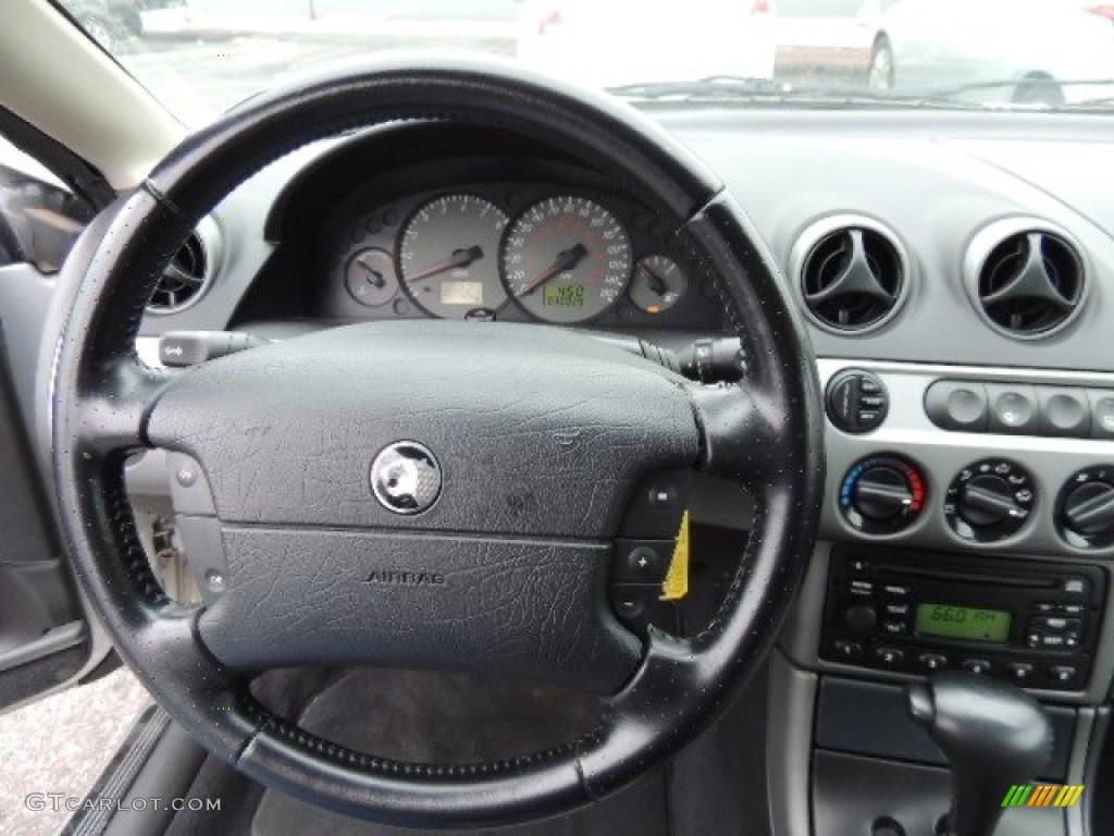 2000 Cougar V6 - Silver Frost Metallic / Graystone photo #18