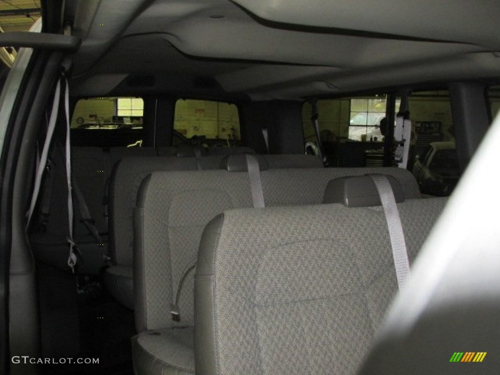 2012 Express LT 3500 Passenger Van - Summit White / Medium Pewter photo #28