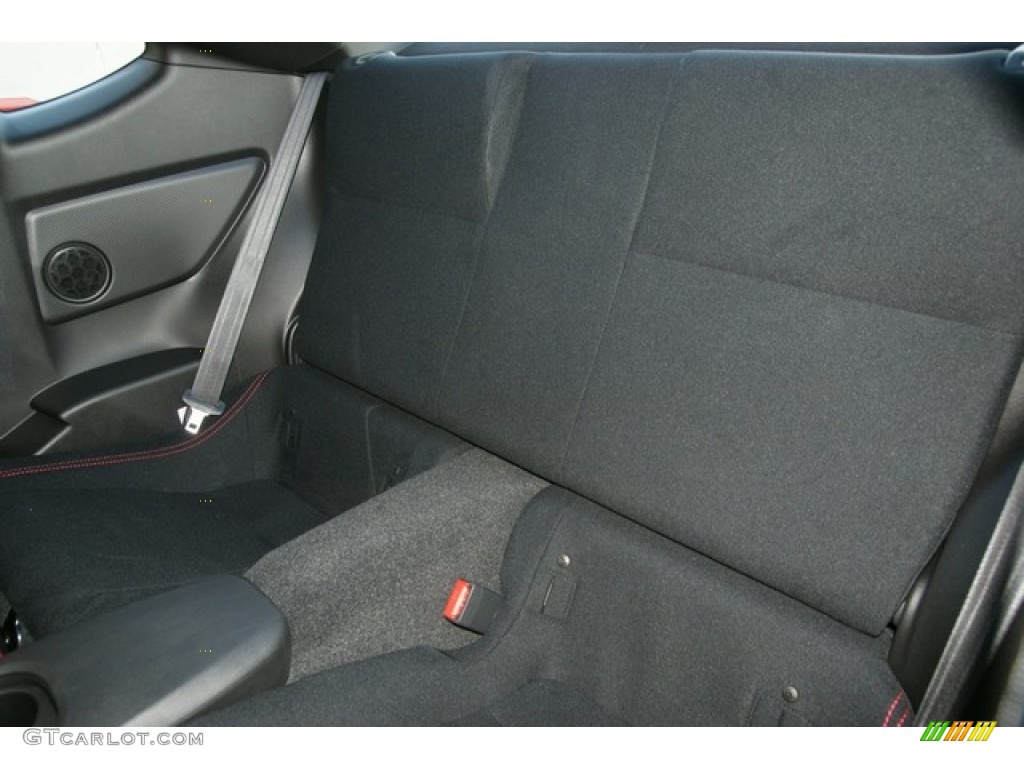 Black/Red Accents Interior 2013 Scion FR-S Sport Coupe Photo #76603555