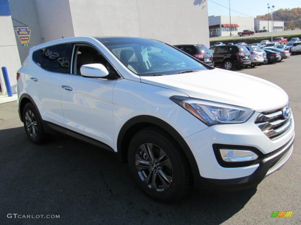 Frost White Pearl 2013 Hyundai Santa Fe Sport AWD Exterior Photo #76603736