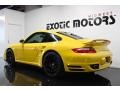 2007 Speed Yellow Porsche 911 Turbo Coupe  photo #5