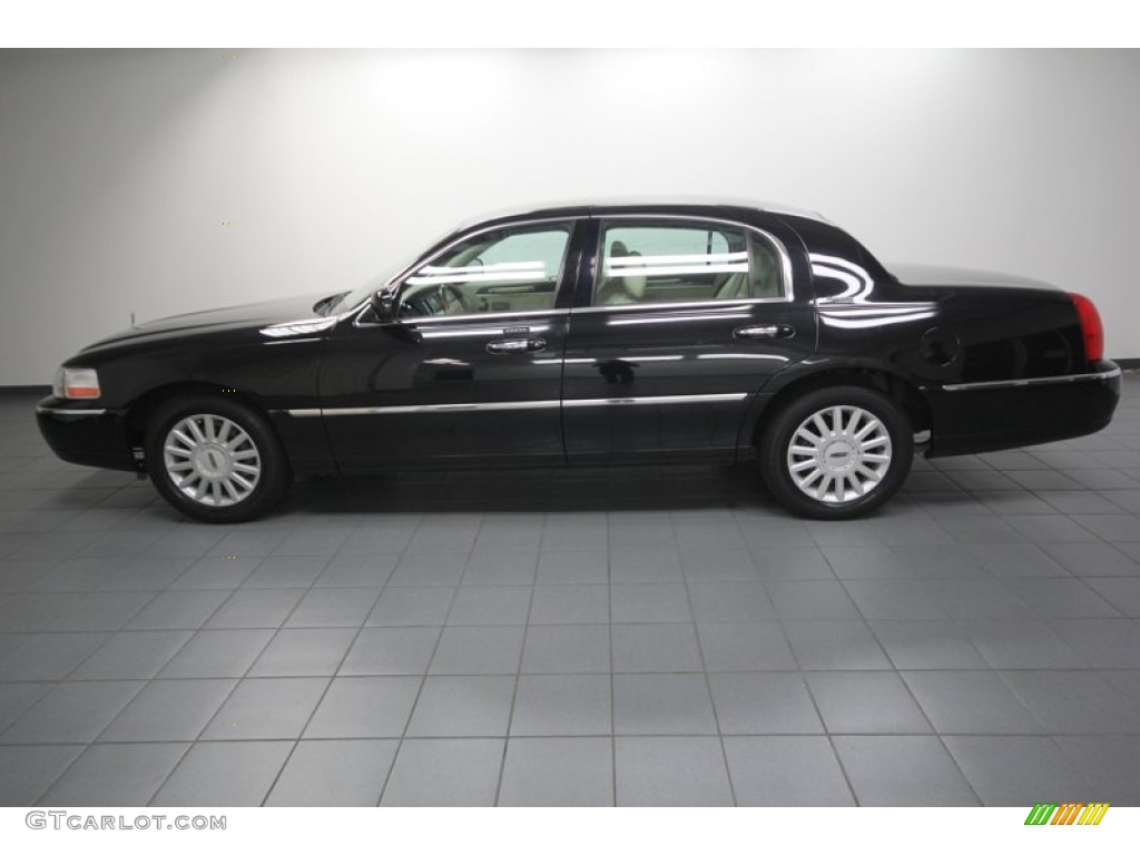 Black 2009 Lincoln Town Car Signature Limited Exterior Photo #76604262