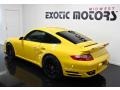 2007 Speed Yellow Porsche 911 Turbo Coupe  photo #9