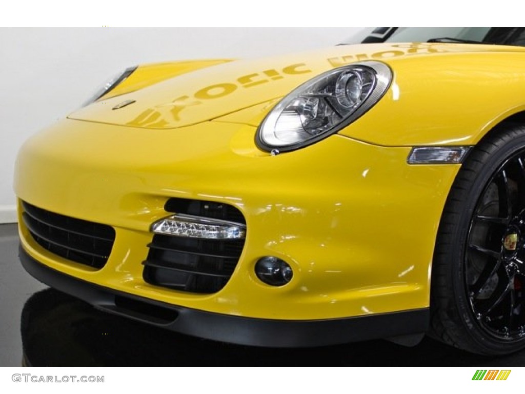 2007 911 Turbo Coupe - Speed Yellow / Black photo #11
