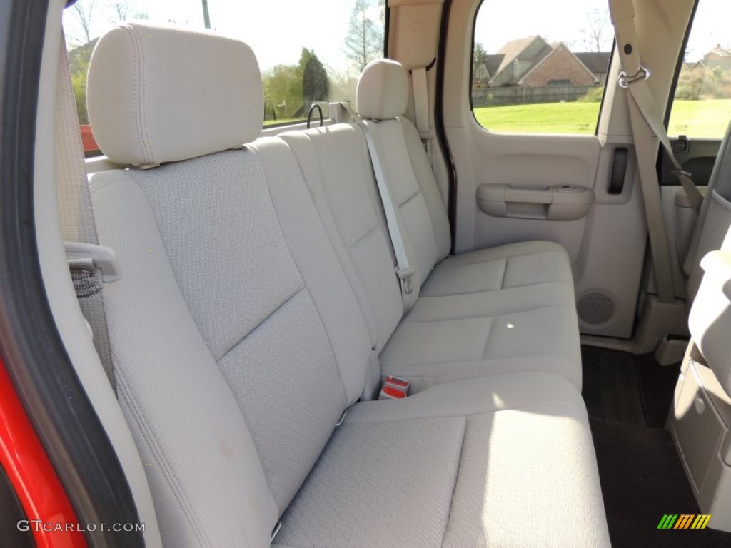 2011 Silverado 1500 LT Extended Cab - Victory Red / Light Titanium/Ebony photo #8