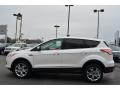 2013 White Platinum Metallic Tri-Coat Ford Escape SEL 1.6L EcoBoost  photo #5