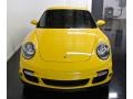 2007 Speed Yellow Porsche 911 Turbo Coupe  photo #17