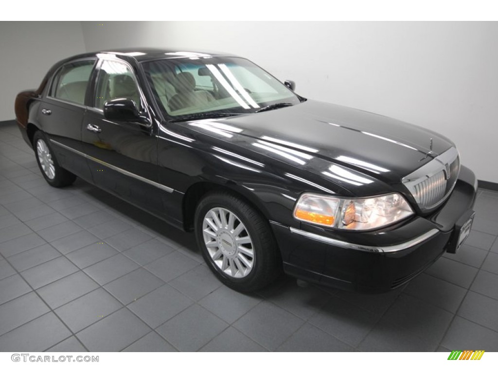 Black 2009 Lincoln Town Car Signature Limited Exterior Photo #76604635
