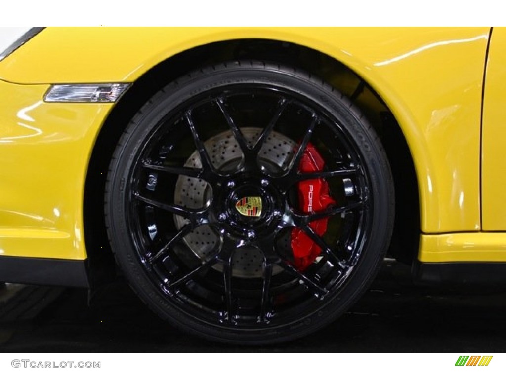 2007 911 Turbo Coupe - Speed Yellow / Black photo #21