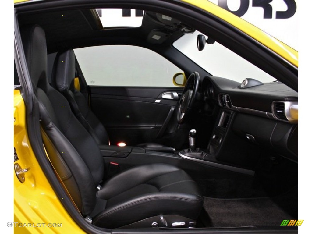 2007 911 Turbo Coupe - Speed Yellow / Black photo #29
