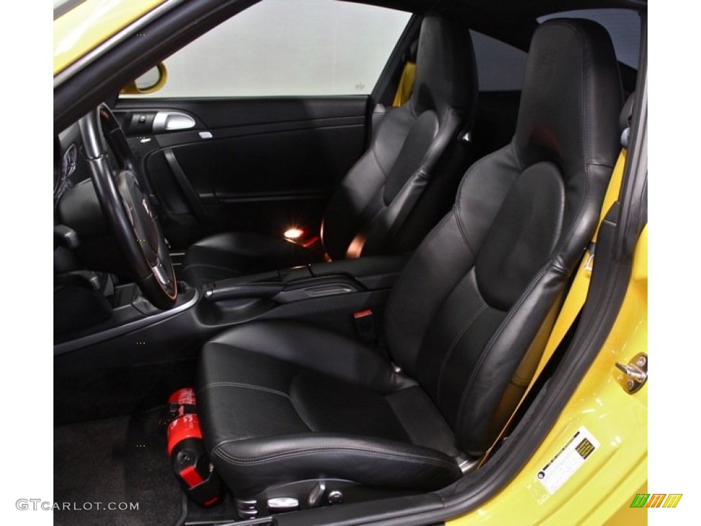 2007 911 Turbo Coupe - Speed Yellow / Black photo #30