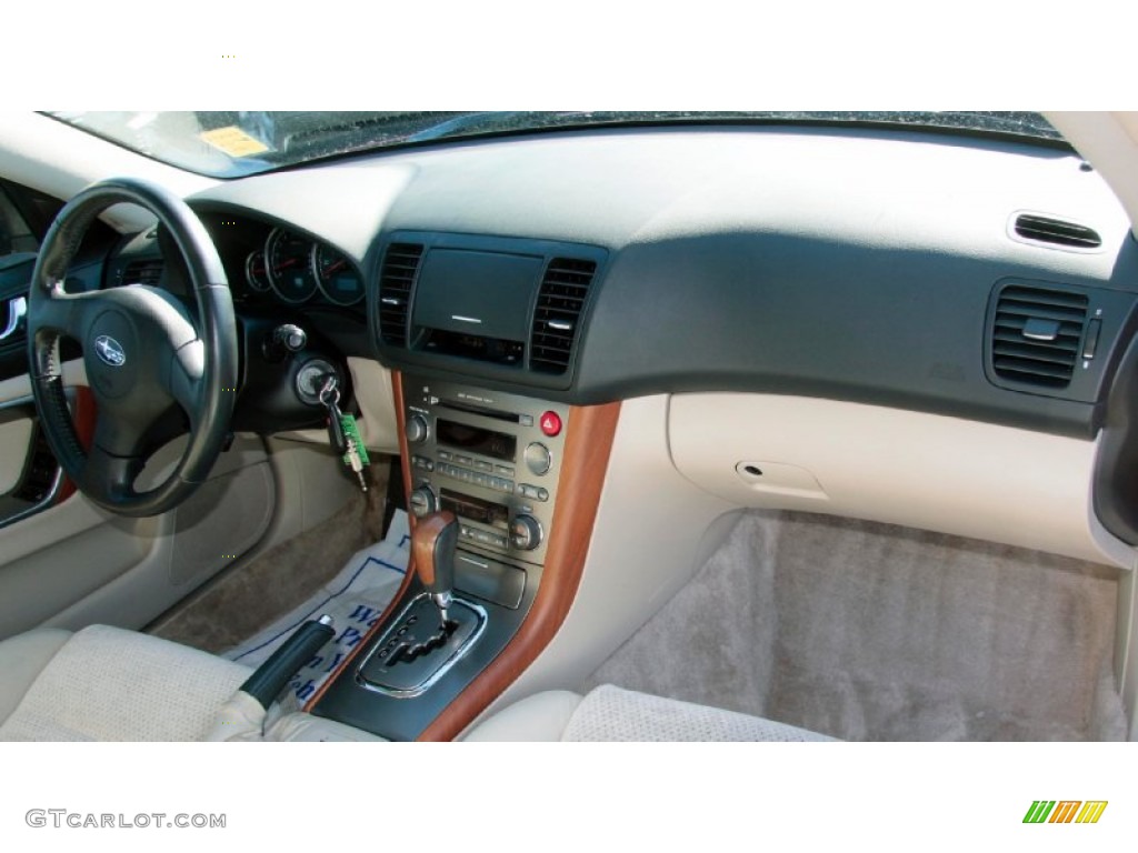 2006 Subaru Outback 3.0 R Wagon Taupe Dashboard Photo #76606284