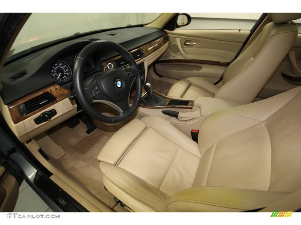 Beige Interior 2007 BMW 3 Series 328i Sedan Photo #76606581