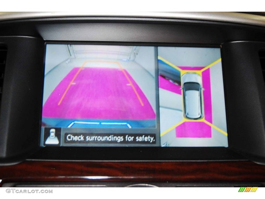 2013 Pathfinder Platinum - Arctic Blue Metallic / Charcoal photo #27