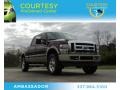 Royal Red Metallic 2009 Ford F250 Super Duty King Ranch Crew Cab 4x4