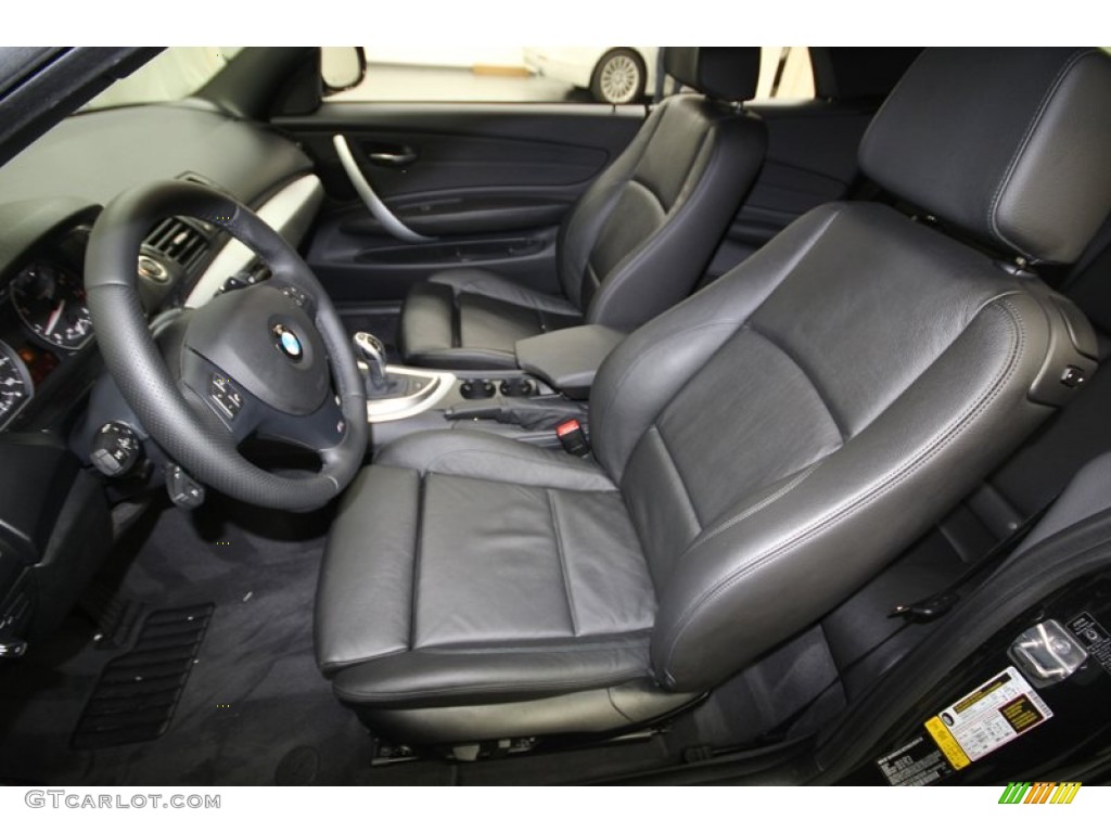 2012 1 Series 135i Convertible - Jet Black / Black photo #3