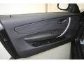 Black 2012 BMW 1 Series 135i Convertible Door Panel
