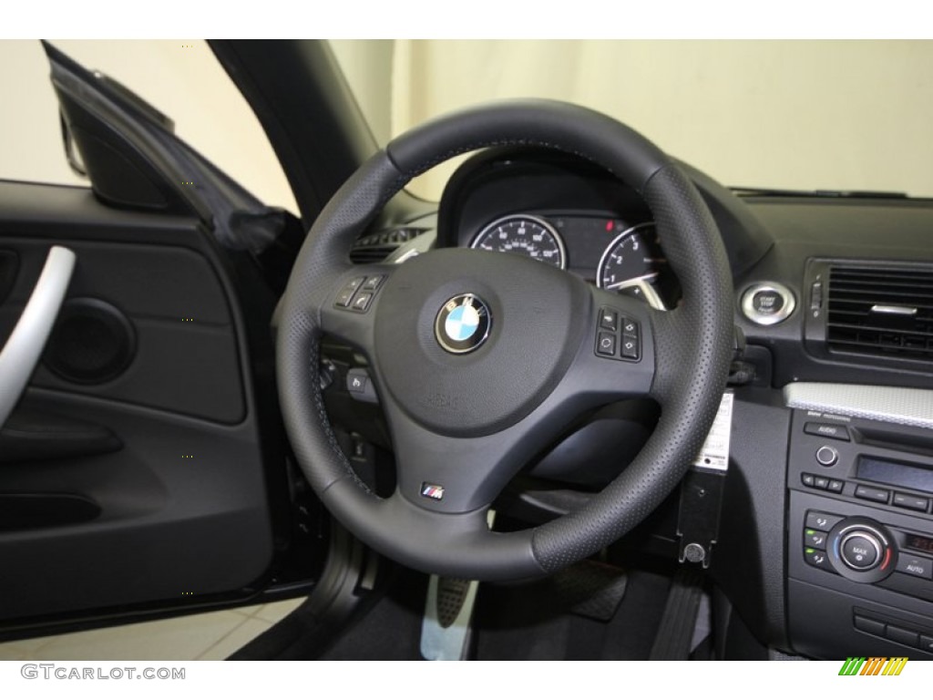 2012 1 Series 135i Convertible - Jet Black / Black photo #29