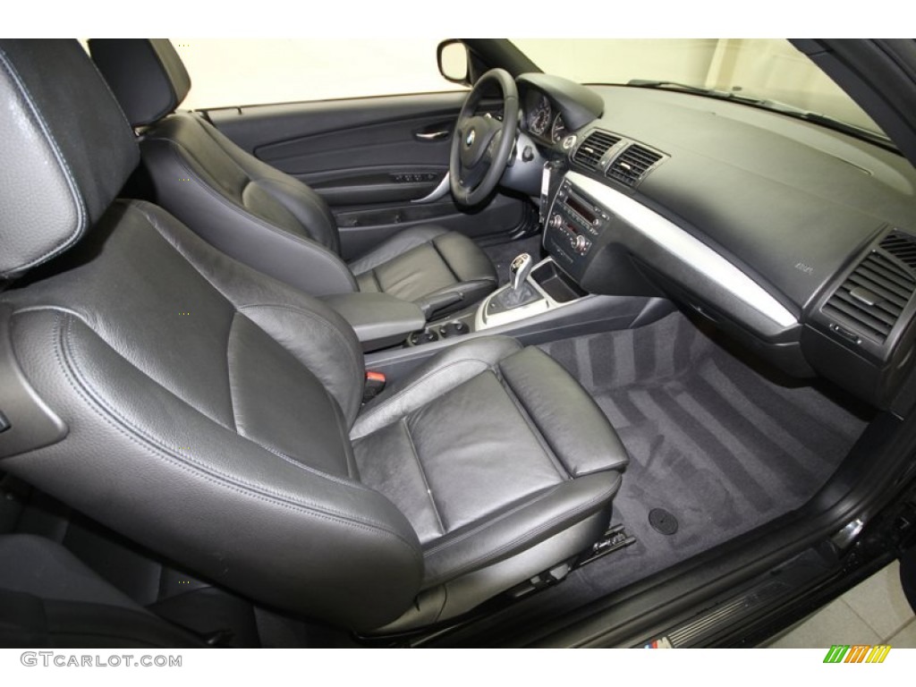 2012 1 Series 135i Convertible - Jet Black / Black photo #32