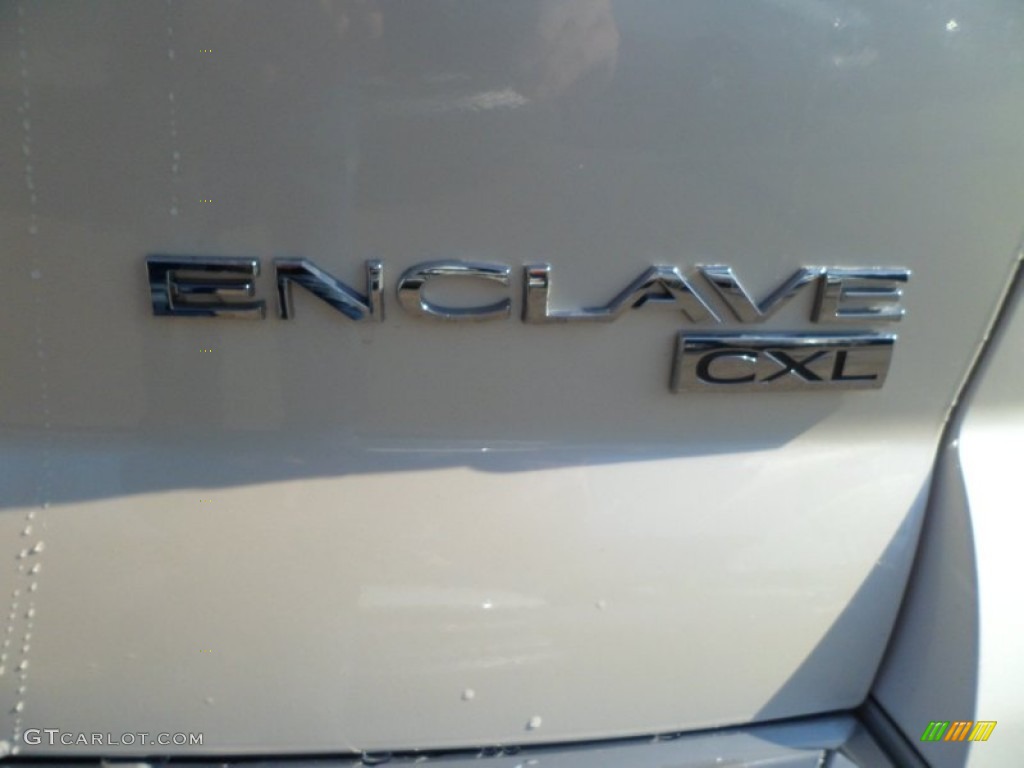 2008 Enclave CXL AWD - White Diamond Tri Coat / Cashmere/Cocoa photo #11