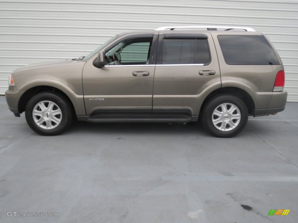 2004 Aviator Luxury - Mineral Grey Metallic / Dove Grey photo #5