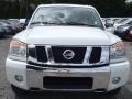 2012 Blizzard White Nissan Titan SL Crew Cab  photo #8