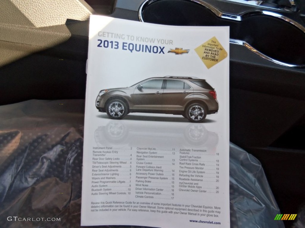 2013 Chevrolet Equinox LT AWD Books/Manuals Photo #76612040