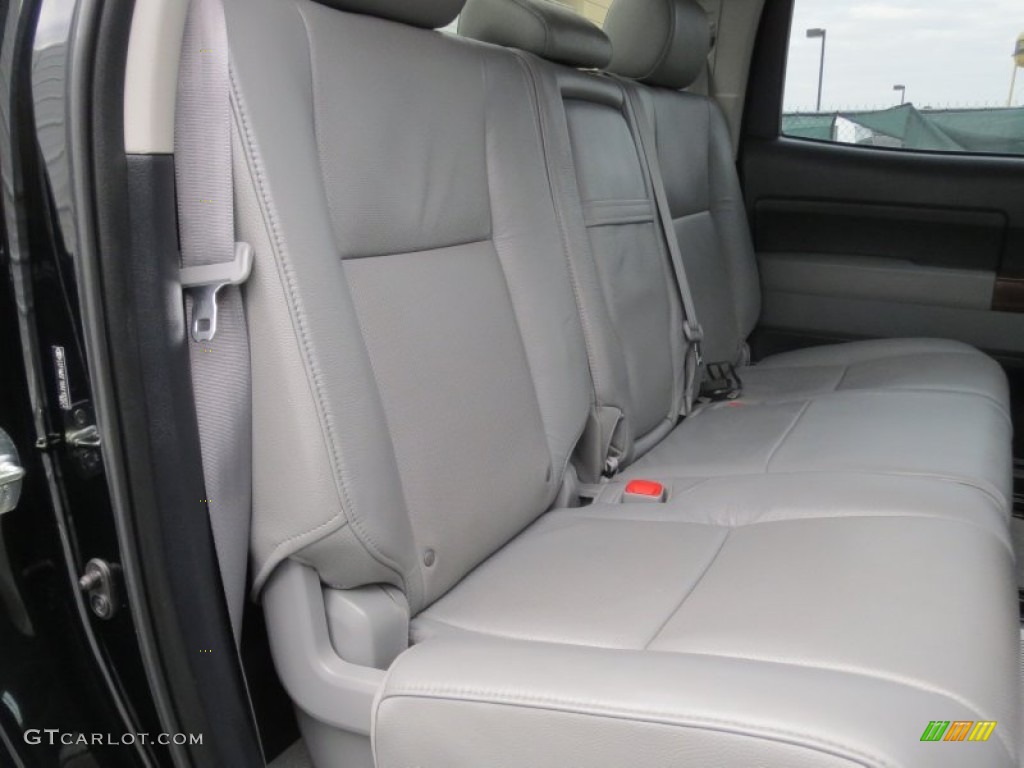 2010 Toyota Tundra Platinum CrewMax 4x4 Rear Seat Photo #76613179