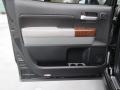 Graphite Gray 2010 Toyota Tundra Platinum CrewMax 4x4 Door Panel