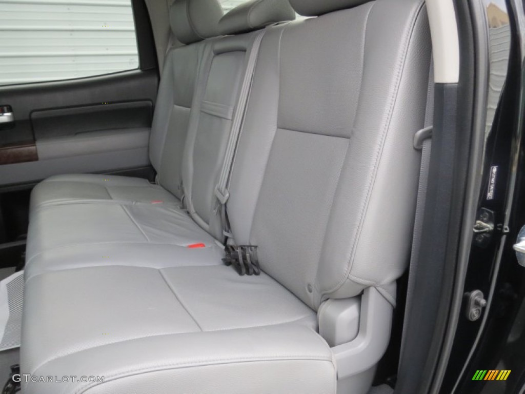 2010 Toyota Tundra Platinum CrewMax 4x4 Rear Seat Photo #76613245