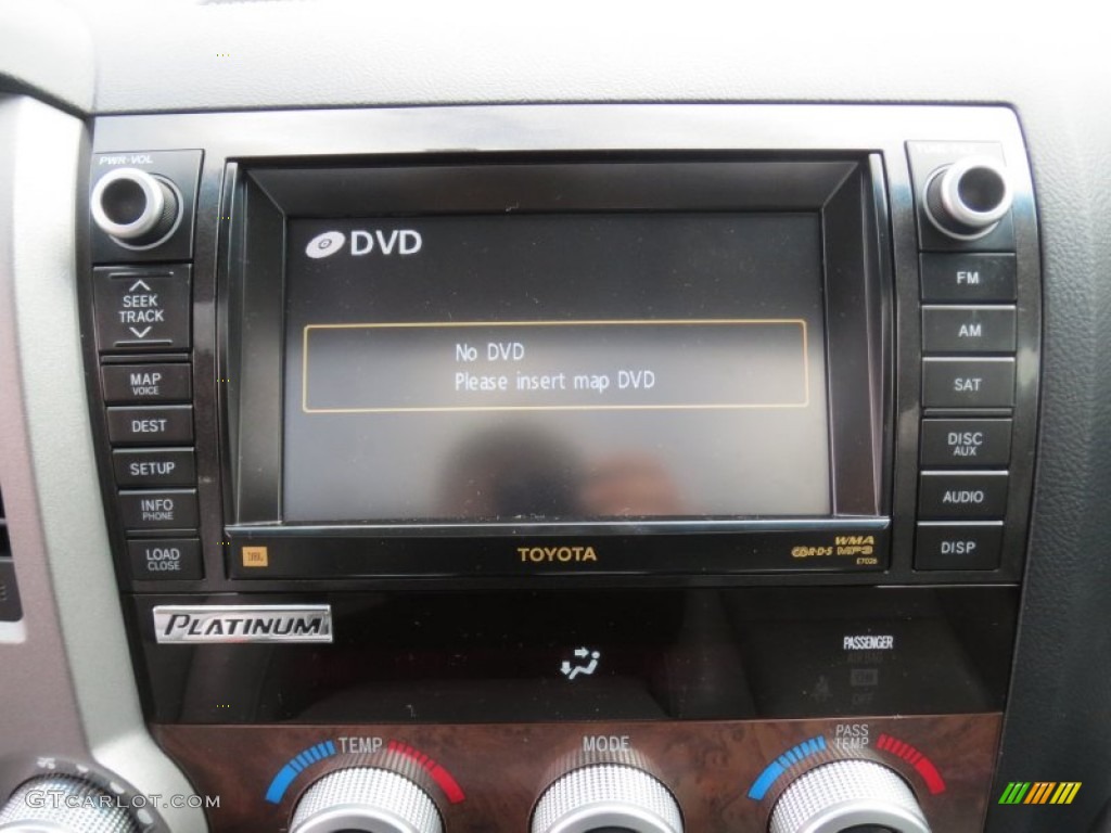 2010 Toyota Tundra Platinum CrewMax 4x4 Controls Photo #76613419