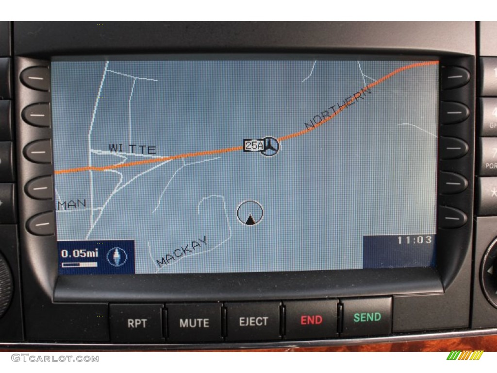 2008 Mercedes-Benz CLK 350 Cabriolet Navigation Photo #76613449